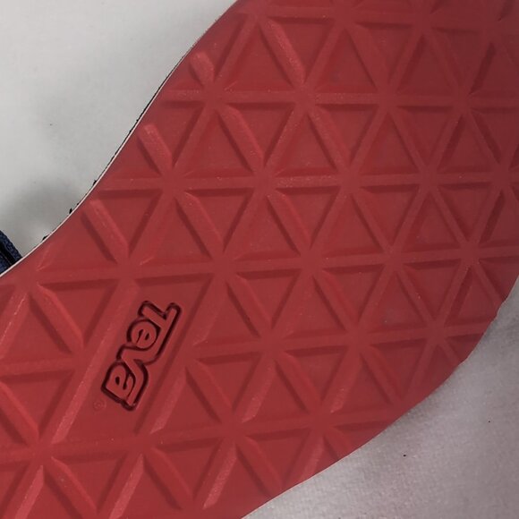 Teva Midform Universal Sandal Women 8 AMPUTEE SINGLE LEFT Navy Blue Red 1013655 - Picture 11 of 15